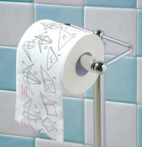Туалетная бумага оригами картинка